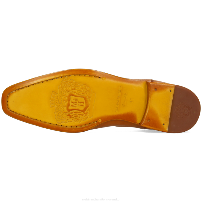 Melvin & Hamilton muži Elyas 5 B0T2140 členkové čižmy svetlo hnedá