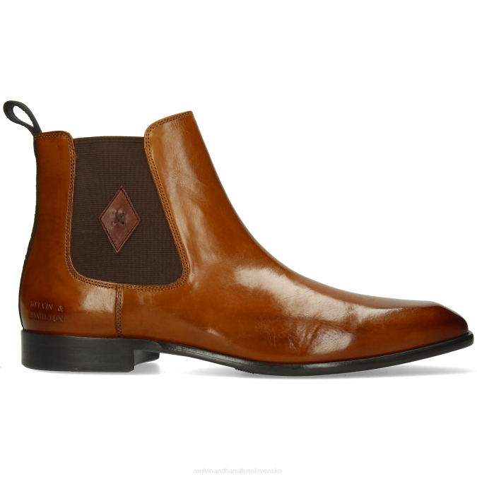 Melvin & Hamilton muži Elyas 5 B0T215 členkové čižmy hnedá