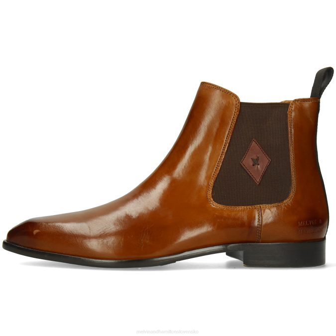 Melvin & Hamilton muži Elyas 5 B0T215 členkové čižmy hnedá
