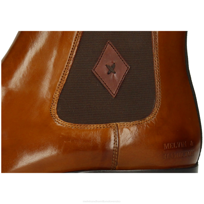 Melvin & Hamilton muži Elyas 5 B0T215 členkové čižmy hnedá