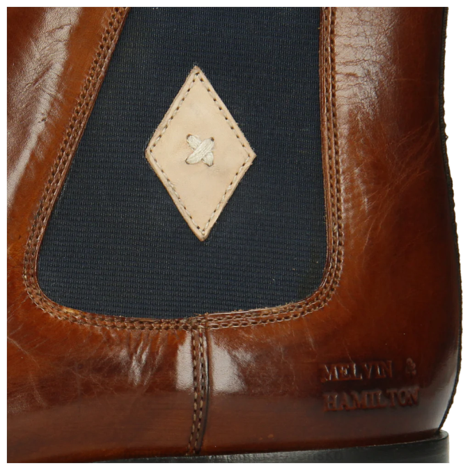 Melvin & Hamilton muži Elyas 5 B0T269 členkové čižmy hnedá