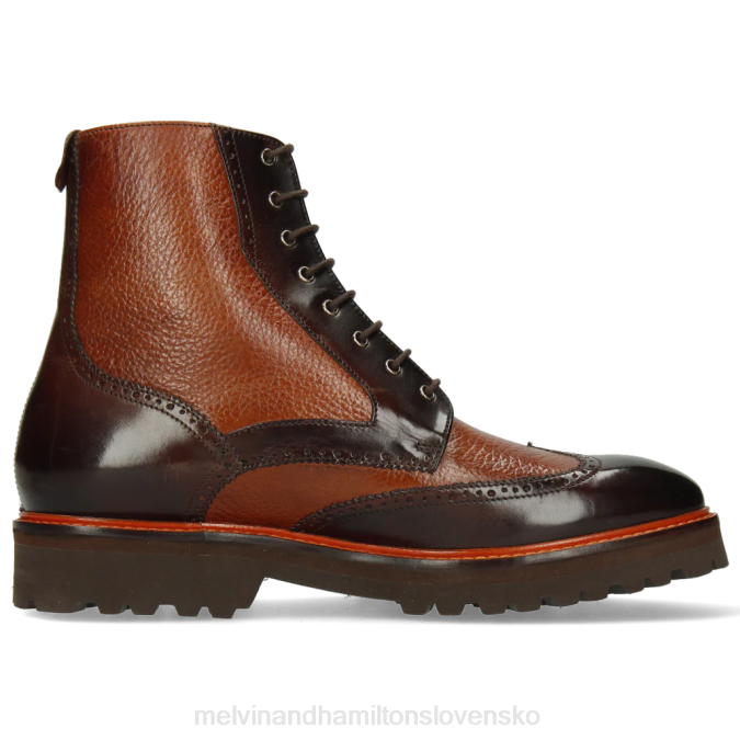Melvin & Hamilton muži Matúš 43 B0T2118 členkové čižmy hnedá