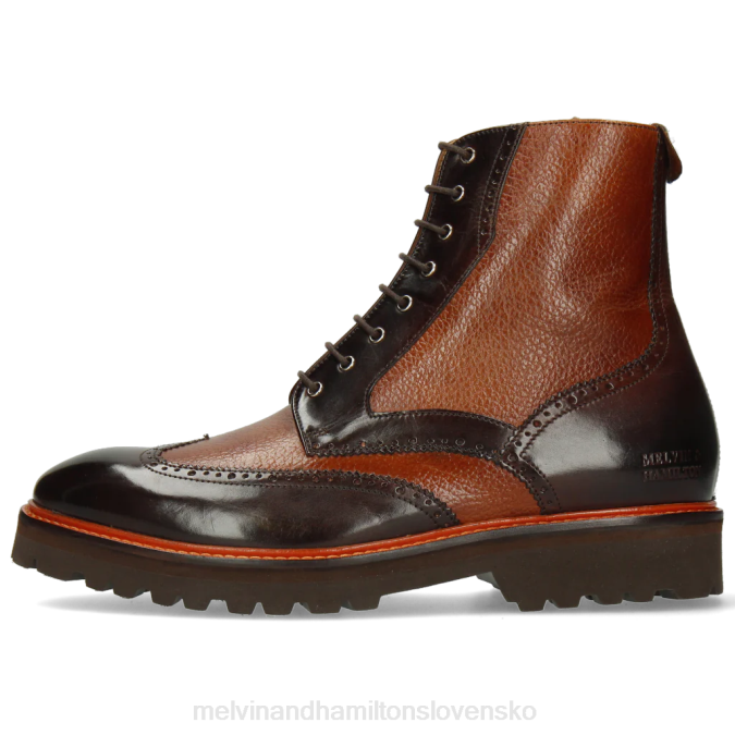 Melvin & Hamilton muži Matúš 43 B0T2118 členkové čižmy hnedá