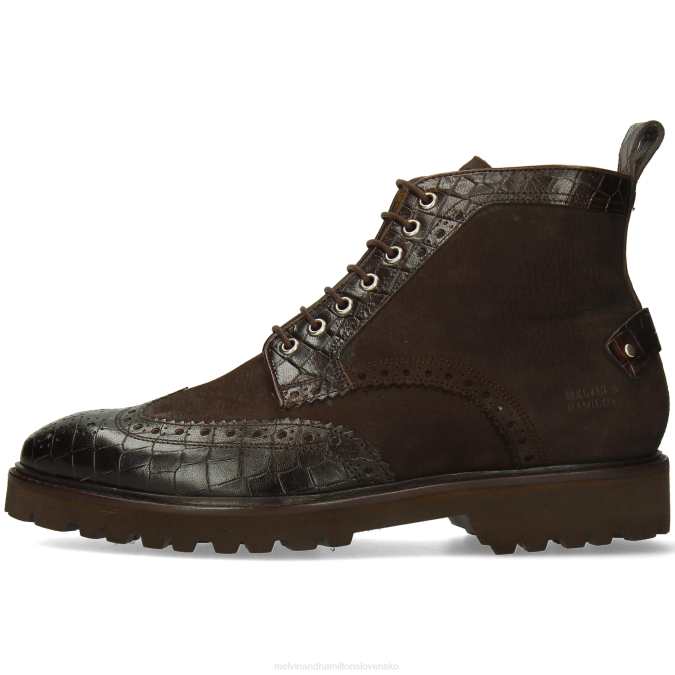 Melvin & Hamilton muži Matúš 48 B0T298 členkové čižmy hnedá