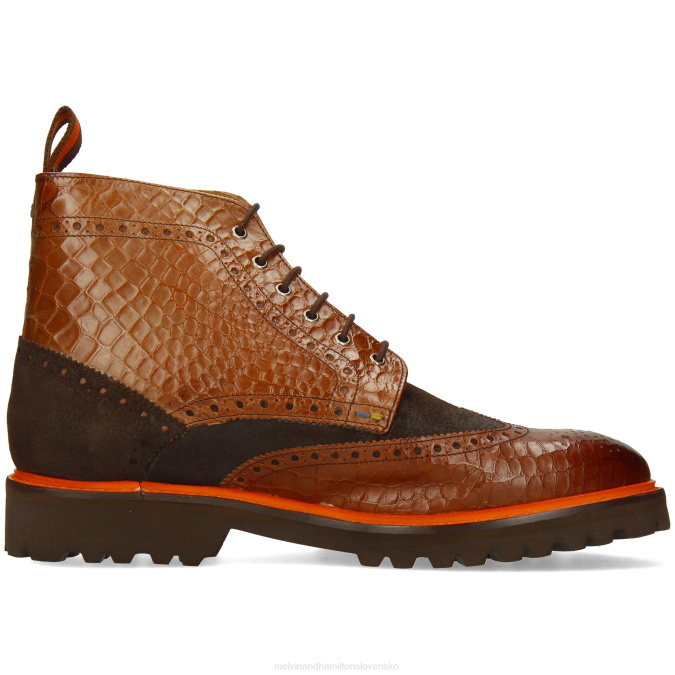Melvin & Hamilton muži Matúš 7 B0T296 členkové čižmy hnedá