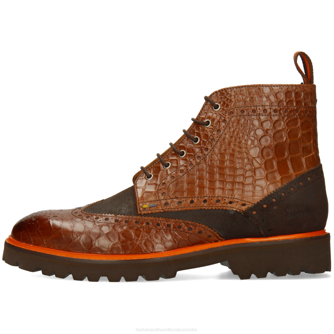 Melvin & Hamilton muži Matúš 7 B0T296 členkové čižmy hnedá