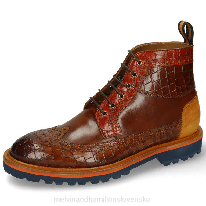 Melvin & Hamilton muži Matúš 9 B0T2113 členkové čižmy hnedá