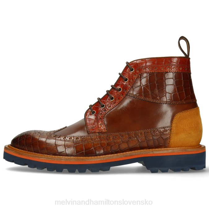 Melvin & Hamilton muži Matúš 9 B0T2113 členkové čižmy hnedá