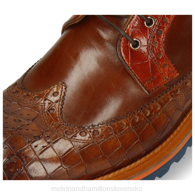 Melvin & Hamilton muži Matúš 9 B0T2113 členkové čižmy hnedá