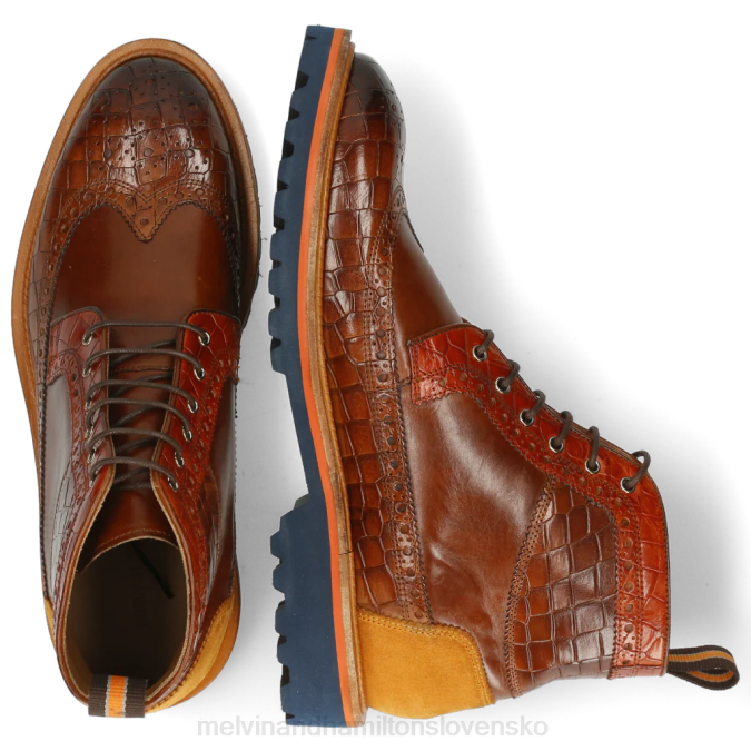 Melvin & Hamilton muži Matúš 9 B0T2113 členkové čižmy hnedá