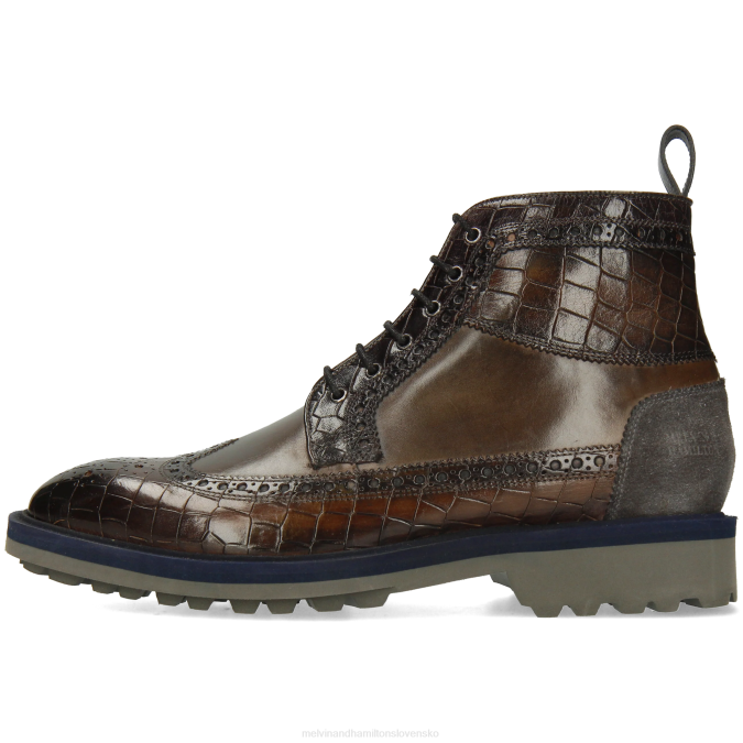 Melvin & Hamilton muži Matúš 9 B0T266 členkové čižmy sivá