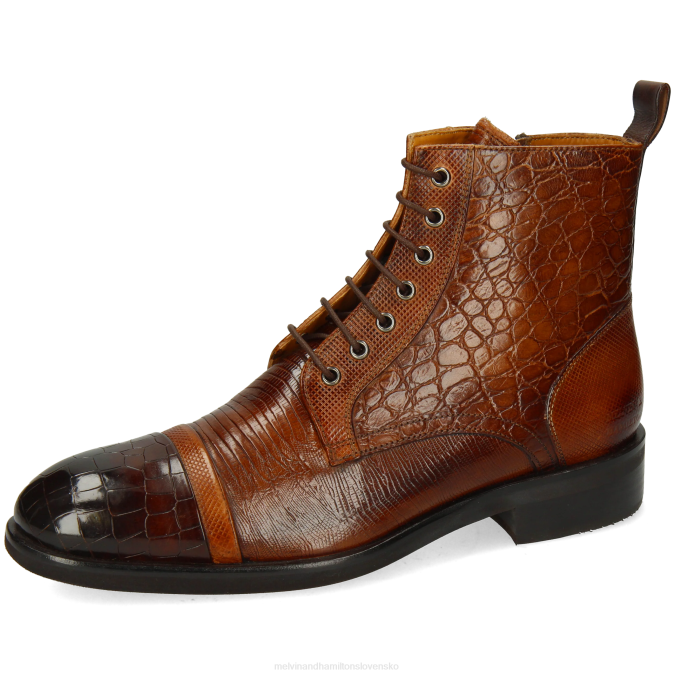 Melvin & Hamilton muži Patrik 28 B0T2129 členkové čižmy hnedá