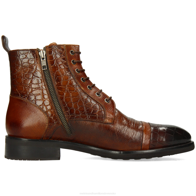 Melvin & Hamilton muži Patrik 28 B0T2129 členkové čižmy hnedá