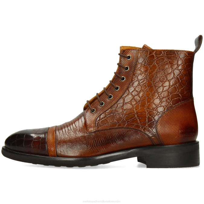 Melvin & Hamilton muži Patrik 28 B0T2129 členkové čižmy hnedá