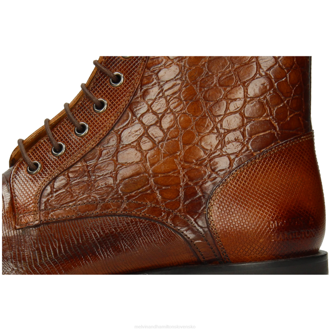 Melvin & Hamilton muži Patrik 28 B0T2129 členkové čižmy hnedá