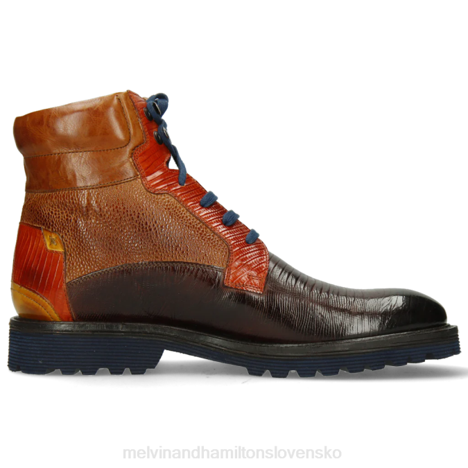 Melvin & Hamilton muži Trevor 25 B0T2139 členkové čižmy hnedá