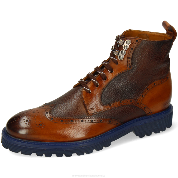 Melvin & Hamilton muži Trevor 34 B0T279 členkové čižmy hnedá