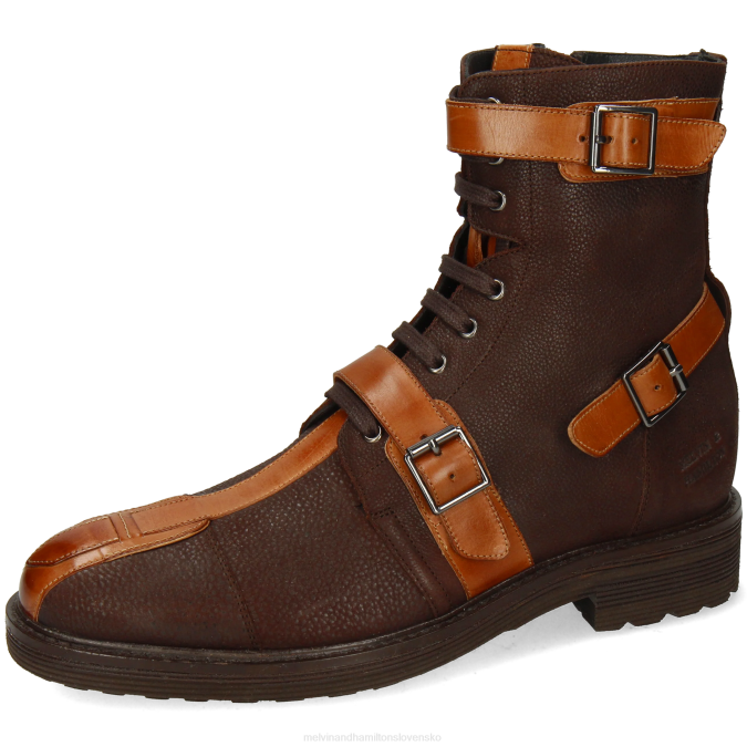 Melvin & Hamilton muži Trevor 48 B0T287 členkové čižmy hnedá