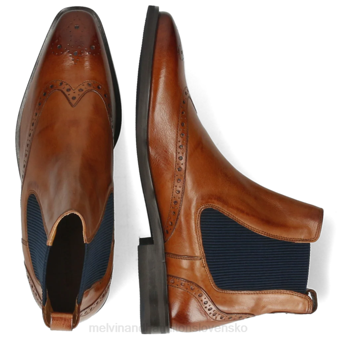 Melvin & Hamilton muži alex 9 B0T2123 členkové čižmy hnedá