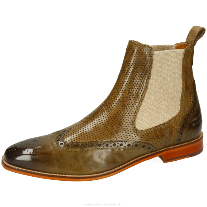 Melvin & Hamilton muži alex 9 B0T248 členkové čižmy kaki