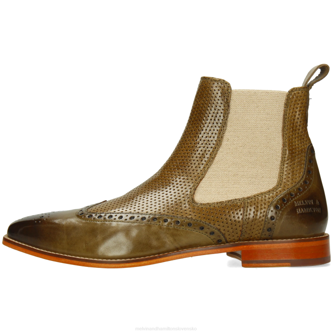 Melvin & Hamilton muži alex 9 B0T248 členkové čižmy kaki
