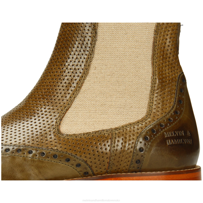 Melvin & Hamilton muži alex 9 B0T248 členkové čižmy kaki