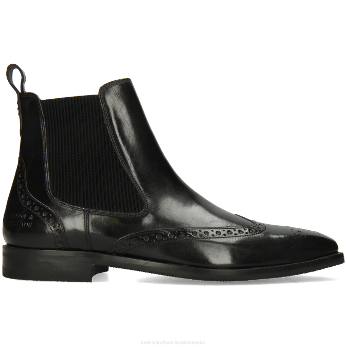 Melvin & Hamilton muži alex 9 B0T274 členkové čižmy čierna