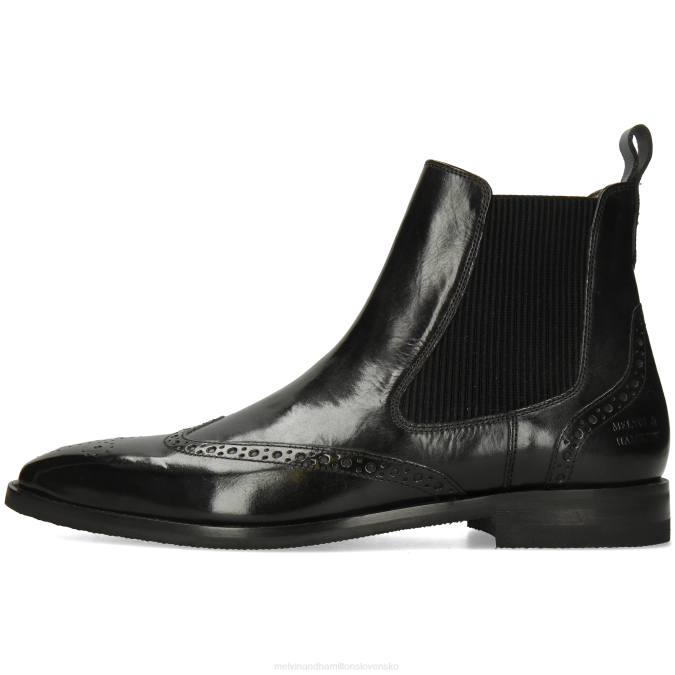 Melvin & Hamilton muži alex 9 B0T274 členkové čižmy čierna