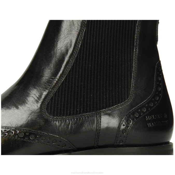 Melvin & Hamilton muži alex 9 B0T274 členkové čižmy čierna