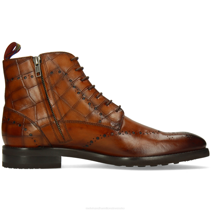 Melvin & Hamilton muži bobby 9 B0T2104 členkové čižmy hnedá