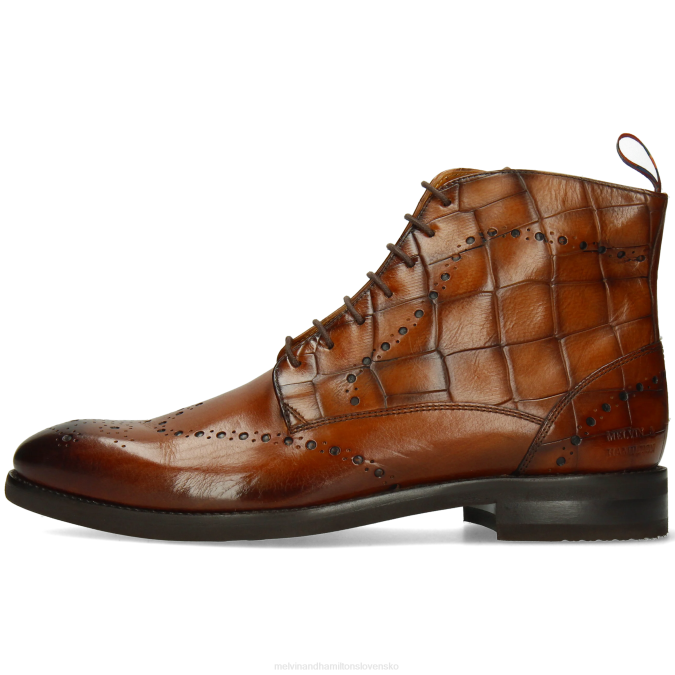 Melvin & Hamilton muži bobby 9 B0T2104 členkové čižmy hnedá