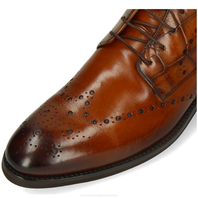 Melvin & Hamilton muži bobby 9 B0T2104 členkové čižmy hnedá