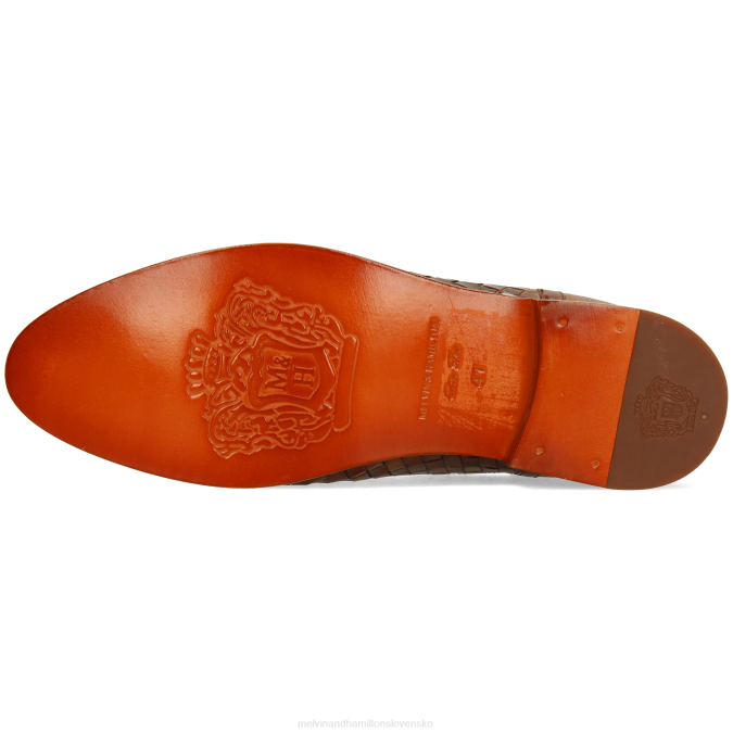 Melvin & Hamilton muži brada 6 B0T214 členkové čižmy svetlo hnedá