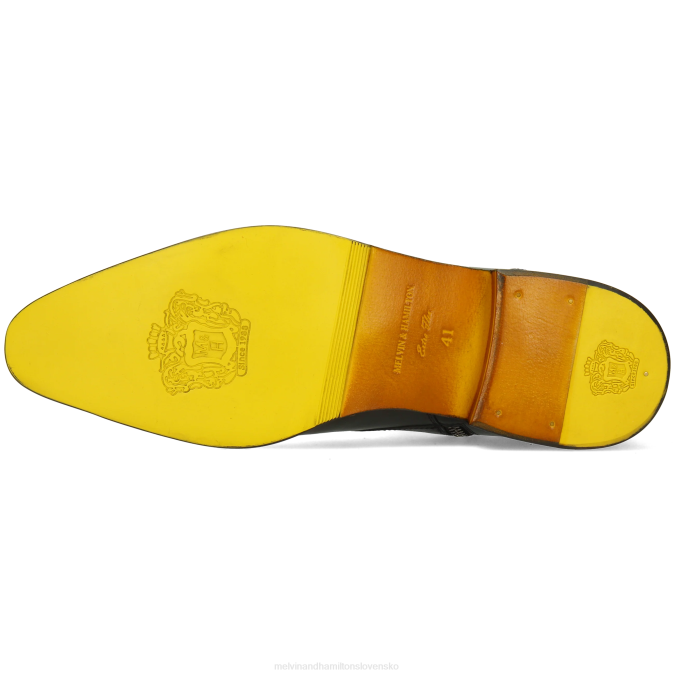 Melvin & Hamilton muži elvis 25 B0T21 členkové čižmy čierna