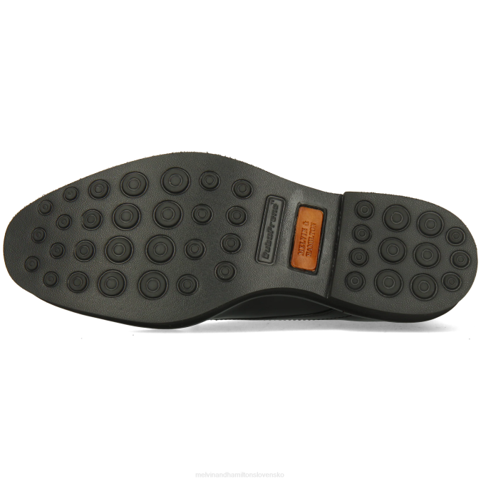 Melvin & Hamilton muži felix 1 B0T254 členkové čižmy čierna