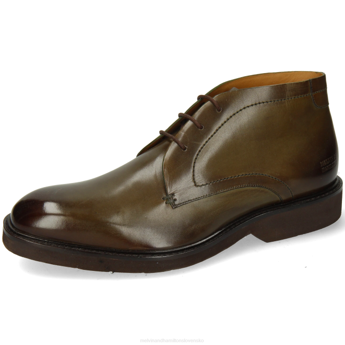 Melvin & Hamilton muži felix 1 B0T277 členkové čižmy kaki