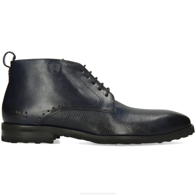 Melvin & Hamilton muži flynn 3 B0T229 členkové čižmy Modrá