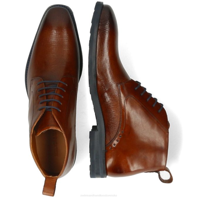 Melvin & Hamilton muži flynn 3 B0T234 členkové čižmy hnedá