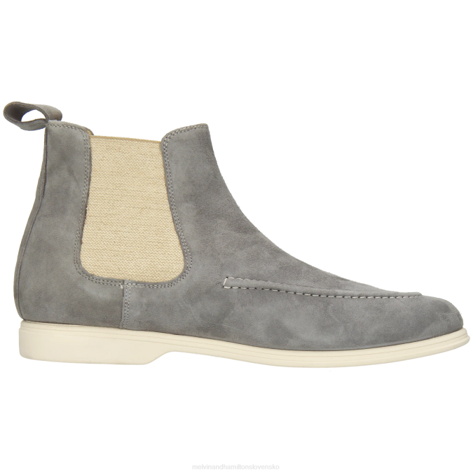 Melvin & Hamilton muži gróf 21 B0T242 členkové čižmy sivá