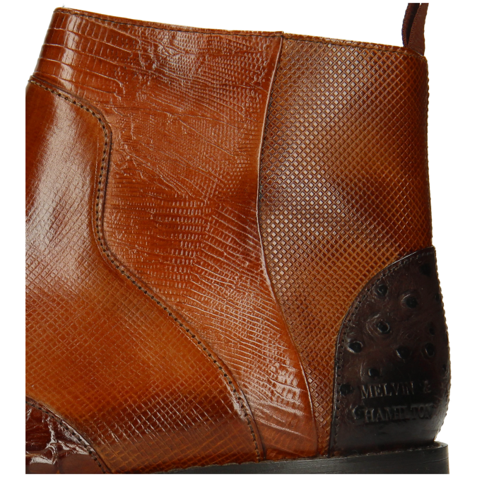 Melvin & Hamilton muži henry 29 B0T276 členkové čižmy hnedá