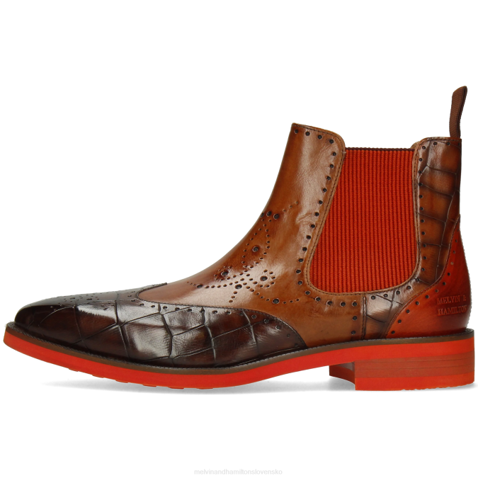 Melvin & Hamilton muži jeff 35 B0T2124 členkové čižmy hnedá