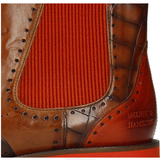 Melvin & Hamilton muži jeff 35 B0T2124 členkové čižmy hnedá