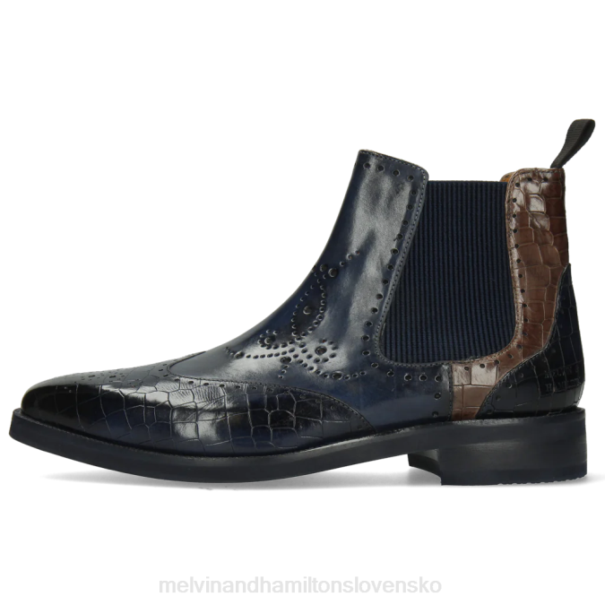Melvin & Hamilton muži jeff 35 B0T2137 členkové čižmy Modrá