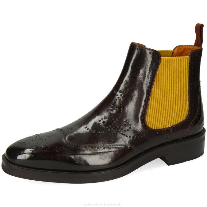 Melvin & Hamilton muži jeff 35 B0T299 členkové čižmy hnedá