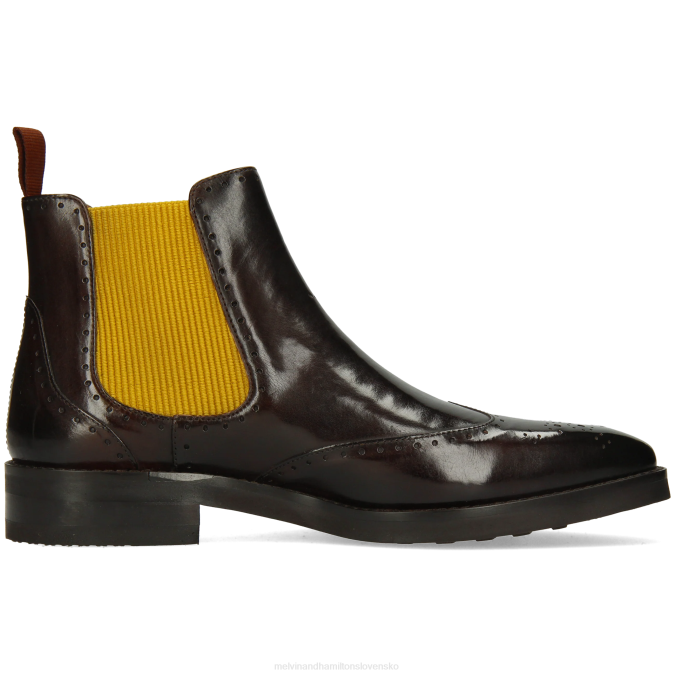 Melvin & Hamilton muži jeff 35 B0T299 členkové čižmy hnedá