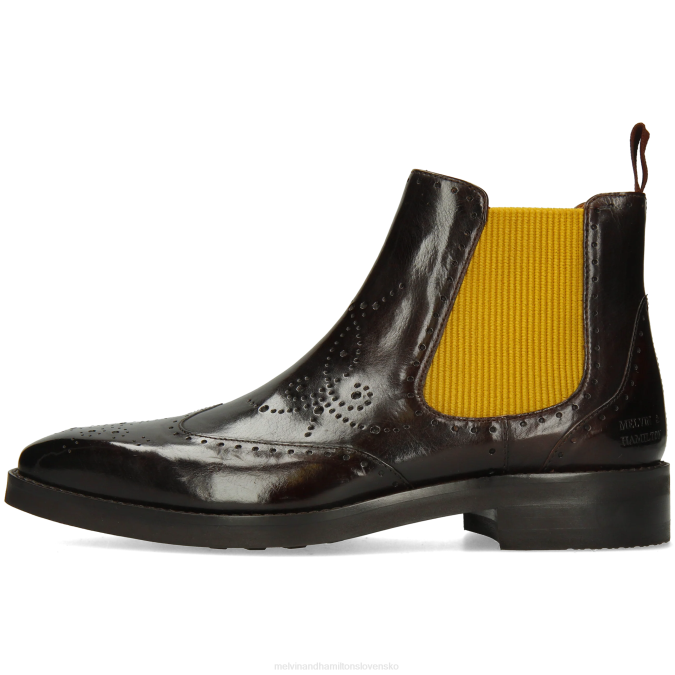 Melvin & Hamilton muži jeff 35 B0T299 členkové čižmy hnedá