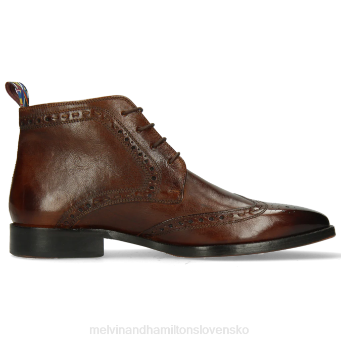 Melvin & Hamilton muži jeff 7 B0T2116 členkové čižmy hnedá