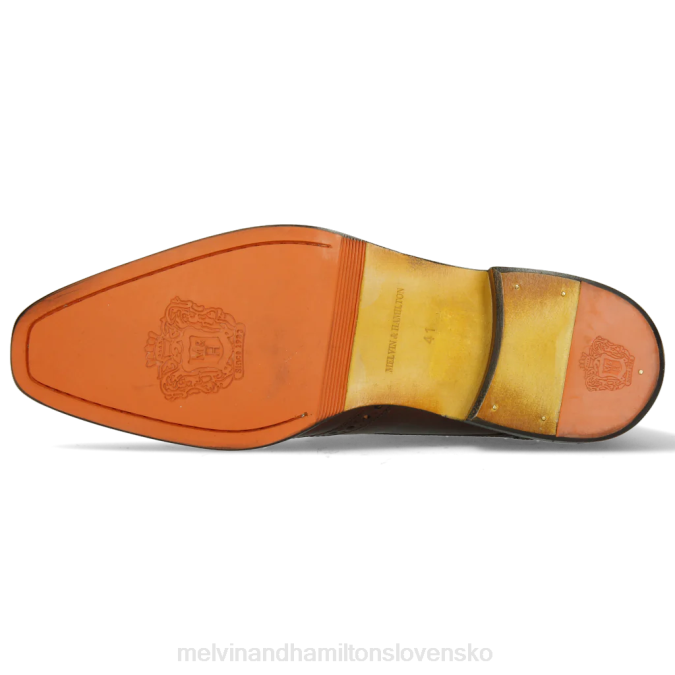 Melvin & Hamilton muži jeff 7 B0T2116 členkové čižmy hnedá