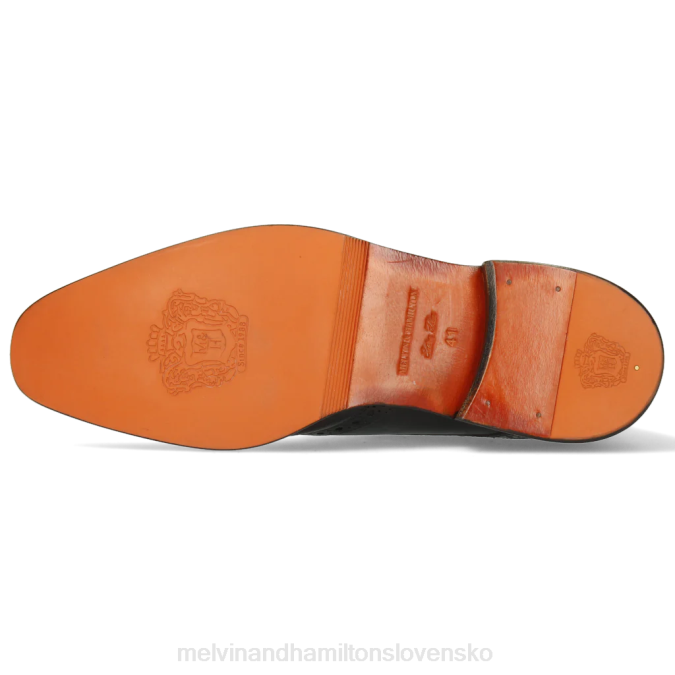 Melvin & Hamilton muži jeff 7 B0T2126 členkové čižmy čierna