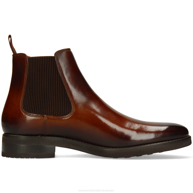 Melvin & Hamilton muži klint 7 B0T253 členkové čižmy hnedá